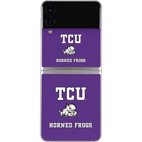 Texas Christian University Mascot Galaxy Z Flip4 5G Skin